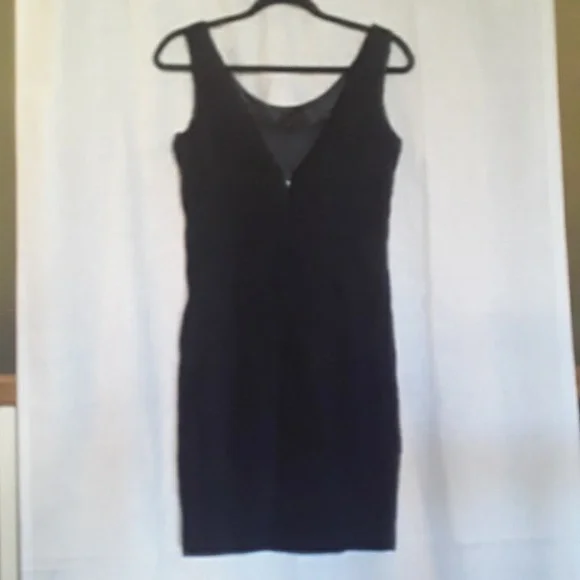 Vintage Scott McClintock Black Velvet Dress Size 6 ☆NWT☆ - Picture 2 of 6